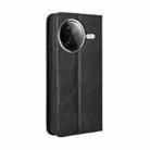 For Xiaomi Poco F7 Pro 5G / F7 Ultra Magnetic Buckle Retro Texture Leather Phone Case(Black) - 3