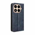 For Xiaomi 15T Pro 5G Magnetic Buckle Retro Texture Leather Phone Case(Blue) - 3