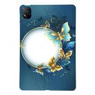 For Infinix Xpad Color Painting Pattern Smart Tablet TPU Case(Butterfly Circle) - 1