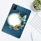 For Infinix Xpad Color Painting Pattern Smart Tablet TPU Case(Butterfly Circle) - 3