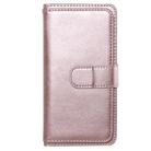 For Huawei P Smart(2020) Multifunctional Magnetic Copper Buckle Horizontal Flip Solid Color Leather Case with 10 Card Slots & Wallet & Holder & Photo Frame(Rose Gold) - 2