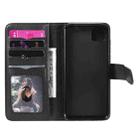 For Huawei Y5P / 9S Multifunctional Magnetic Copper Buckle Horizontal Flip Solid Color Leather Case with 10 Card Slots & Wallet & Holder & Photo Frame(Black) - 3