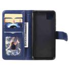 For Huawei Y5P / 9S Multifunctional Magnetic Copper Buckle Horizontal Flip Solid Color Leather Case with 10 Card Slots & Wallet & Holder & Photo Frame(Dark Blue) - 3