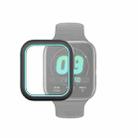 For OPPO Watch 41mm Smart Watch TPU Protective Case, Color:Black+Blue - 1