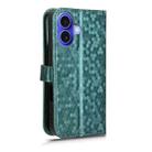 For iPhone 16 Plus Honeycomb Dot Texture Leather Phone Case(Green) - 3