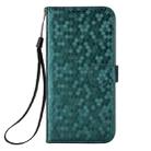 For iPhone Air Honeycomb Dot Texture Leather Phone Case(Green) - 2