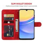 For Samsung Galaxy A16 5G Skin Feel Geometric Lines Leather Phone Case(Red) - 3