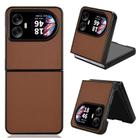 For Blackview Hero 10 PU Leather PC Phone Case(Brown) - 1