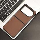 For Blackview Hero 10 PU Leather PC Phone Case(Brown) - 2