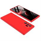 For Samsung Galaxy Note20 Ultra 5G GKK Three Stage Splicing Full Coverage PC Protective Case(Red) - 3