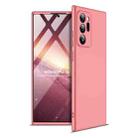 For Samsung Galaxy Note20 Ultra 5G GKK Three Stage Splicing Full Coverage PC Protective Case(Rose Gold) - 1