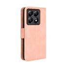 For Xiaomi 14T Pro Skin Feel Calf Texture Card Slots Leather Phone Case(Pink) - 3