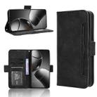 For Xiaomi 14T Pro Skin Feel Calf Texture Card Slots Leather Phone Case(Black) - 1