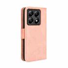 For Xiaomi 14T Skin Feel Calf Texture Card Slots Leather Phone Case(Pink) - 3