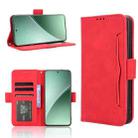 For Xiaomi 15 Skin Feel Calf Texture Card Slots Leather Phone Case(Red) - 1