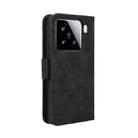 For Xiaomi 15 Pro Skin Feel Calf Texture Card Slots Leather Phone Case(Black) - 3