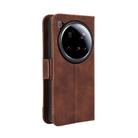 For Xiaomi 15 Ultra Skin Feel Calf Texture Card Slots Leather Phone Case(Brown) - 3