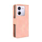 For Xiaomi Poco M7 Pro 5G Skin Feel Calf Texture Card Slots Leather Phone Case(Pink) - 3