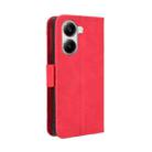 For Xiaomi Poco X7 Pro 5G Skin Feel Calf Texture Card Slots Leather Phone Case(Red) - 3