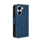 For Xiaomi Poco X7 Pro 5G Skin Feel Calf Texture Card Slots Leather Phone Case(Blue) - 3