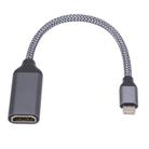 Type-C to HDMI 4K HD Projection Conversion Cable(Grey) - 2