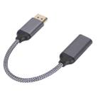 DP to HDMI 4K HD Projection Conversion Cable(Grey) - 3