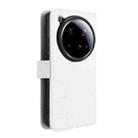 For Xiaomi 15 Ultra Diamond Texture Leather Phone Case(White) - 3