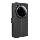 For Xiaomi 15 Ultra Diamond Texture Leather Phone Case(Black) - 3