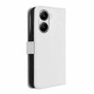 For Xiaomi Poco X7 Pro 5G Diamond Texture Leather Phone Case(White) - 3