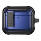 For AirPods 4 Bumblebee Bluetooth Earphone Silicone Protective Case(Navy Blue) - 1