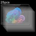 For Microsoft Surface Pro 11 13 inch 25pcs 9H 0.3mm Explosion-proof Tempered Glass Film - 1