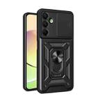 For Samsung Galaxy A16 5G Sliding Camera Cover Design TPU+PC Phone Case(Black) - 1