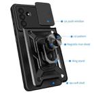 For Samsung Galaxy A36 5G Sliding Camera Cover Design TPU+PC Phone Case(Black) - 3