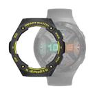 For Huawei Watch GT2e Smart Watch TPU Protective Case, Color:Black+Yellow - 1
