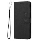 For Xiaomi 15 Skin Feel Heart Embossed Leather Phone Case(Black) - 2