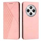 For Redmi 14C 4G Diamond Splicing Skin Feel Magnetic Leather Phone Case(Rose Gold) - 1