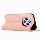 For Redmi 14C 4G Diamond Splicing Skin Feel Magnetic Leather Phone Case(Rose Gold) - 3