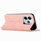 For Redmi Note 14 4G 163.25mm Diamond Splicing Skin Feel Magnetic Leather Phone Case(Rose Gold) - 3
