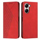 For Redmi Turbo 4 / Xiaomi Poco X7 Pro Diamond Splicing Skin Feel Magnetic Leather Phone Case(Red) - 1