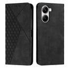 For Redmi Turbo 4 / Xiaomi Poco X7 Pro Diamond Splicing Skin Feel Magnetic Leather Phone Case(Black) - 1