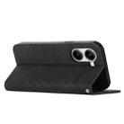 For Redmi Turbo 4 / Xiaomi Poco X7 Pro Diamond Splicing Skin Feel Magnetic Leather Phone Case(Black) - 3
