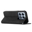 For Xiaomi 14T Diamond Splicing Skin Feel Magnetic Leather Phone Case(Black) - 3