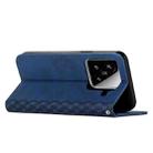 For Xiaomi 15 Diamond Splicing Skin Feel Magnetic Leather Phone Case(Blue) - 3