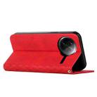 For Xiaomi Poco F7 Pro / F7 Ultra Diamond Splicing Skin Feel Magnetic Leather Phone Case(Red) - 3