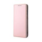 For Samsung Galaxy Note20 Ultra 5G Strong Magnetism Shockproof Horizontal Flip Liquid Feel Leather Case with Holder & Card Slots & Wallet(Rose Gold) - 2