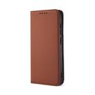 For Samsung Galaxy Note20 5G Strong Magnetism Shockproof Horizontal Flip Liquid Feel Leather Case with Holder & Card Slots & Wallet(Brown) - 2