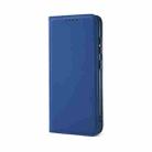 For Samsung Galaxy Note20 5G Strong Magnetism Shockproof Horizontal Flip Liquid Feel Leather Case with Holder & Card Slots & Wallet(Blue) - 2