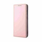 For Samsung Galaxy S20 Ultra 5G Strong Magnetism Shockproof Horizontal Flip Liquid Feel Leather Case with Holder & Card Slots & Wallet(Rose Gold) - 2