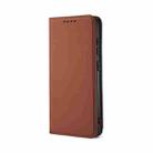 For Samsung Galaxy S20 5G Strong Magnetism Shockproof Horizontal Flip Liquid Feel Leather Case with Holder & Card Slots & Wallet(Brown) - 2