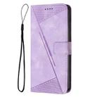 For Infinix Hot 50 5G Dream Triangle Leather Phone Case(Purple) - 2